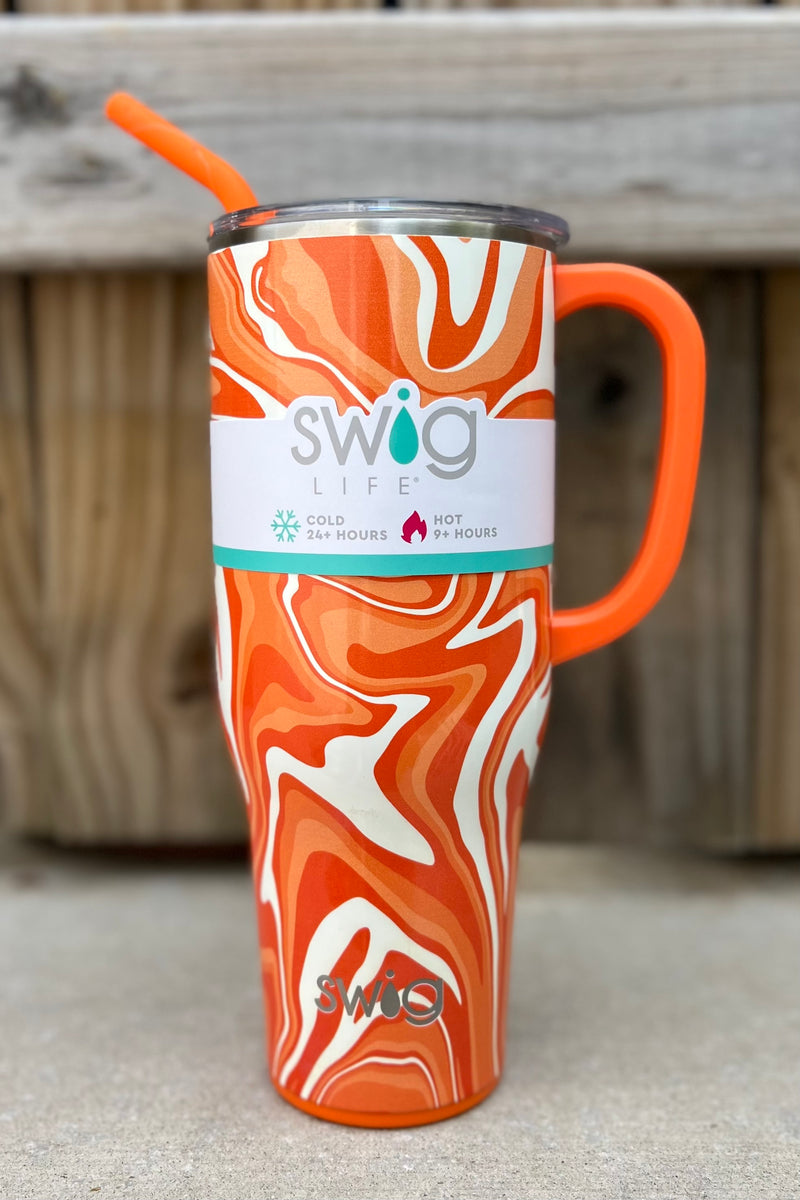 Swig Orange Tumbler 32oz