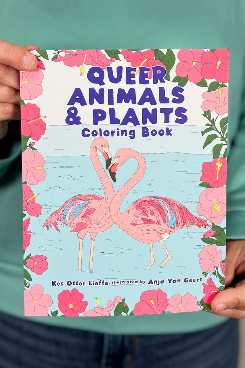 Queer Animals & Plants Coloring Book Kes Otter Lieffe Activity Book – Spot