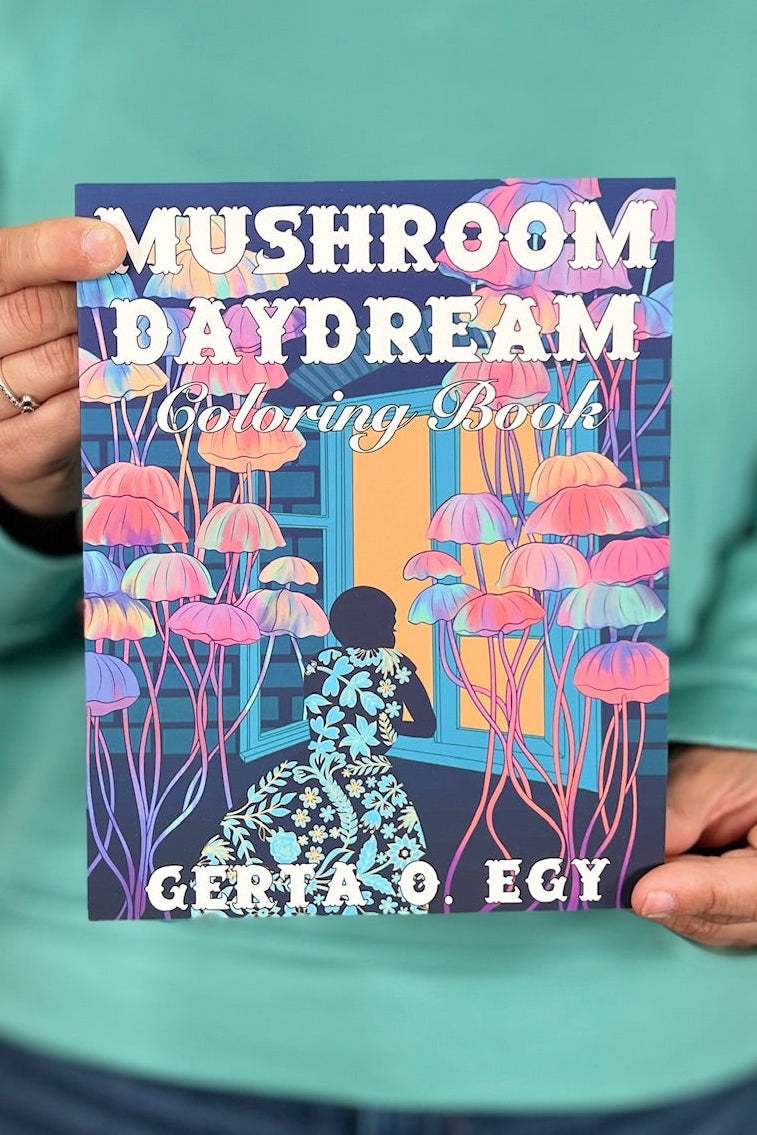 Mushroom Daydream Coloring Book Gerta O. Egy Fungi Activity – Spot
