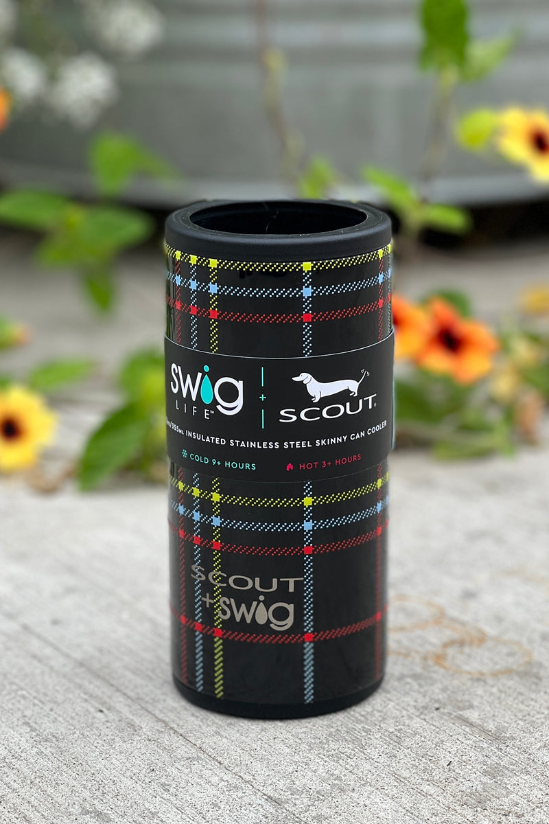 SCOUT + Swig Life 12oz Skinny Can Cooler Drinkware