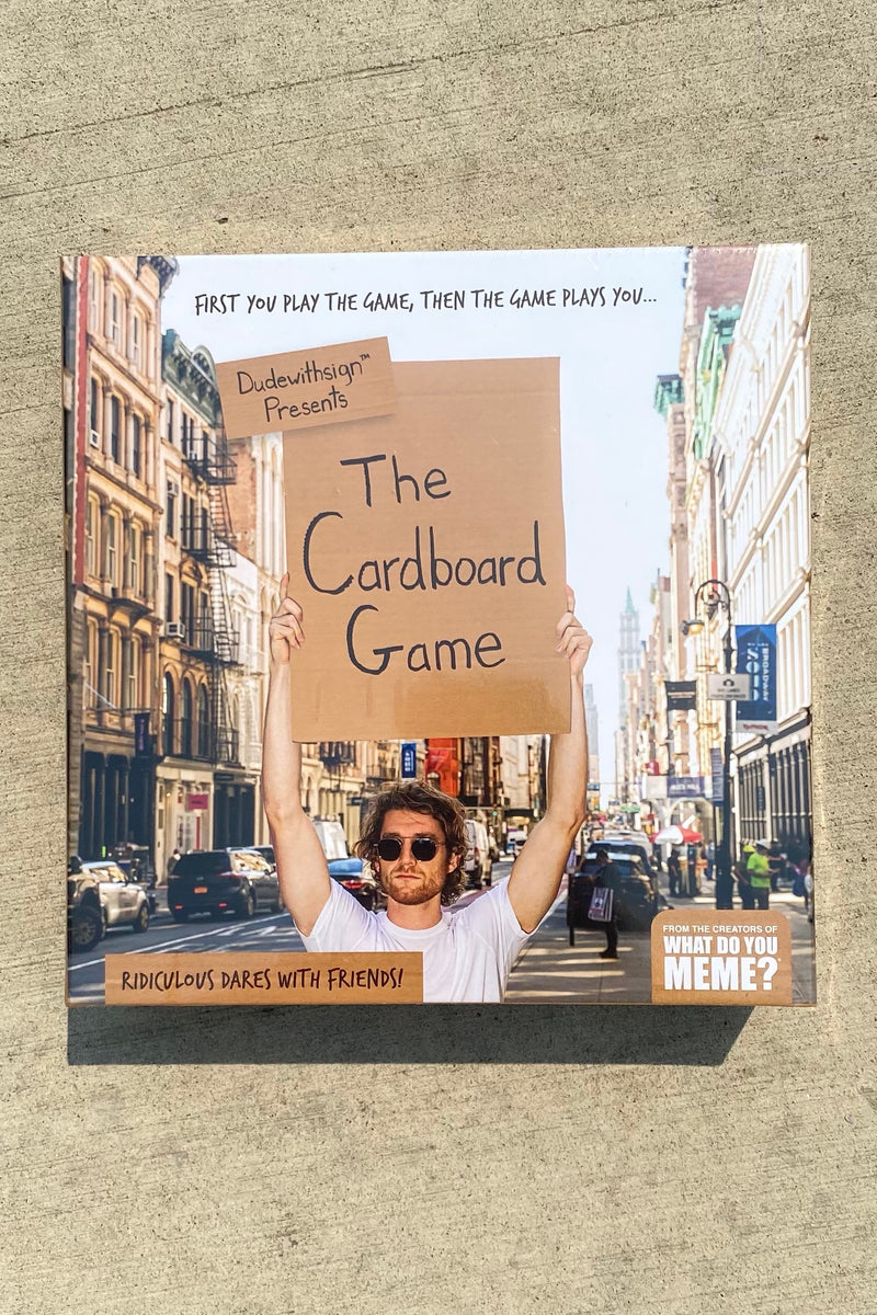 The Cardboard Game - The Party Game of Ridiculous Dares & Challenges —  Fashion Cents Consignment & Thrift Stores in Ephrata, Strasburg, East Earl