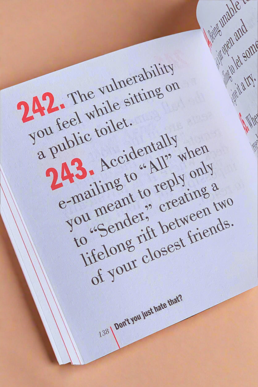 Don’t You Just Hate That?