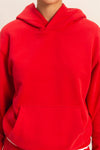 Essential Comfort Hoodie - Red