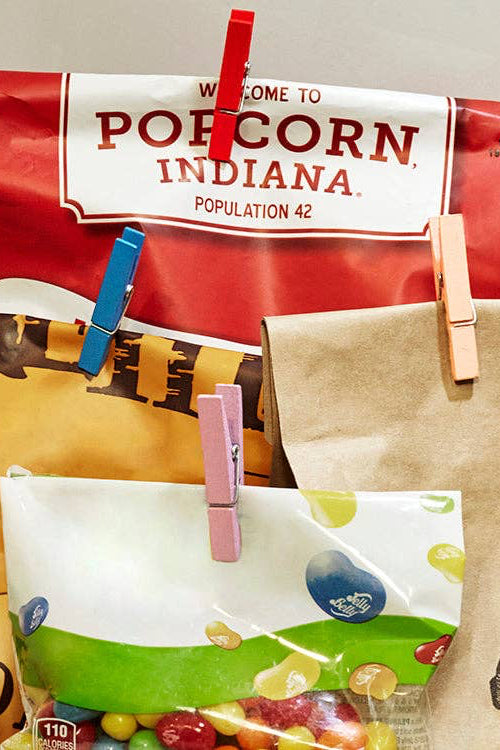 Mini Clothes Pin Bag Clips