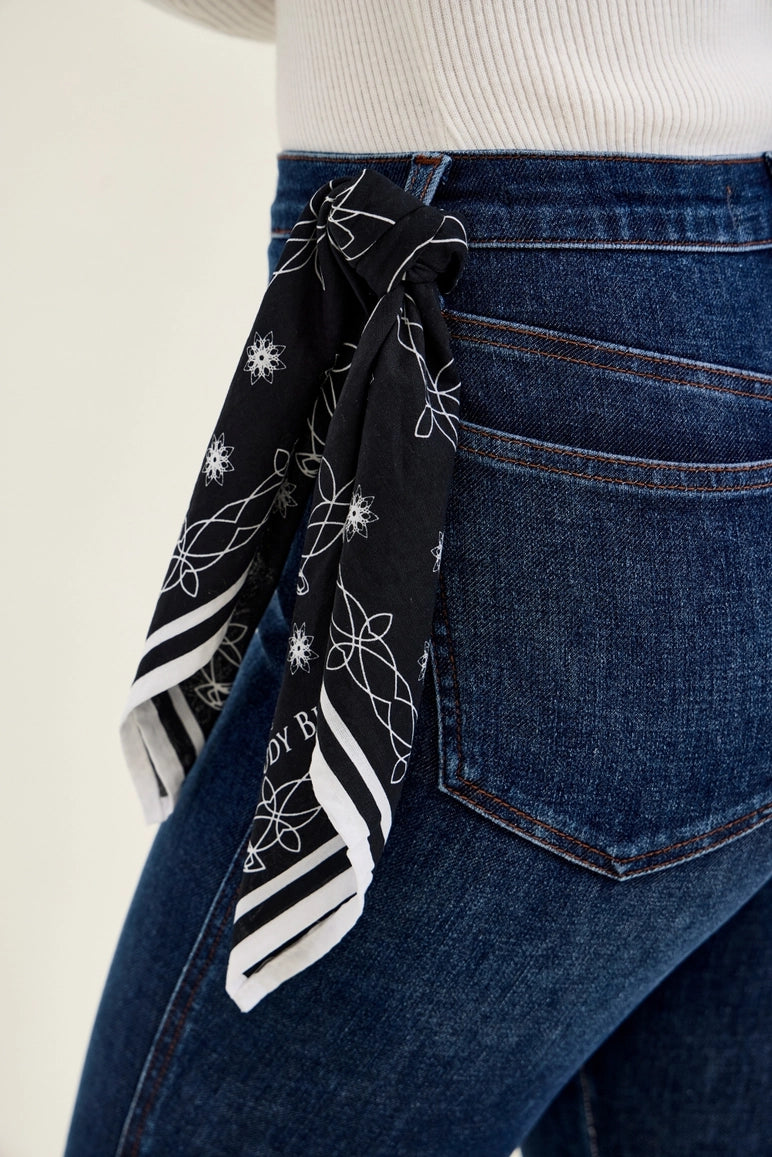 HW Tummy Control Skinny Bandana Loop - JB18