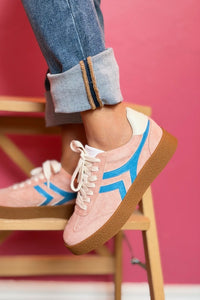 Nova Retro Inspired Low Sneaker - Pink