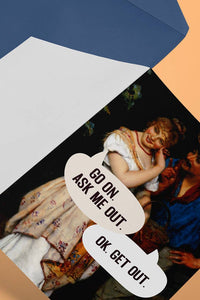 Go On, Ask Me Out - Valentine's Card