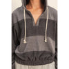 Contrasting Stitch Detail Hoodie