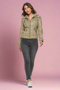 Nomad Canvas Hooded Jacket - Gray