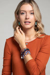 10 Layered Stackable Bracelet - Aruba