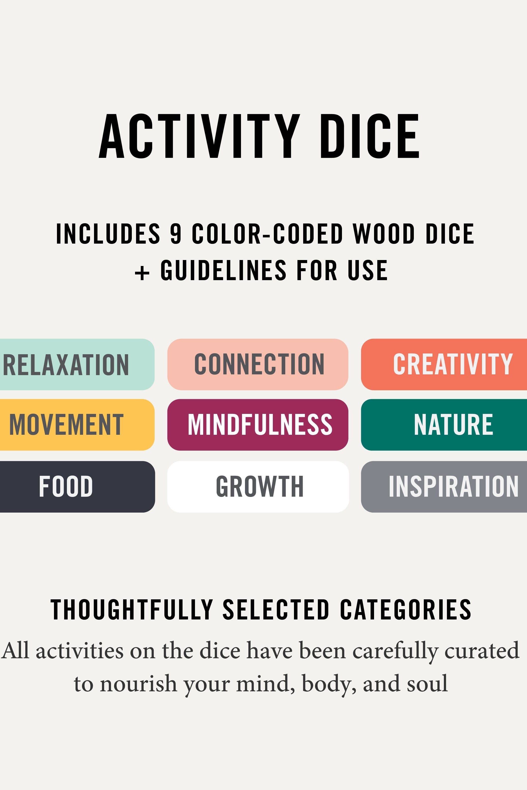 Dice Activity - Inspiration For Mood-Boosting Activities