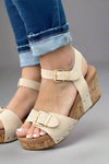 Romy Sandal - Taupe