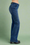 Mid Rise Bootcut Trousers - JB146