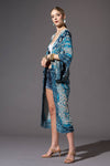 Boho Mandala Kimono Teal