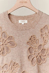 Embroidered Floral Detail Sweater