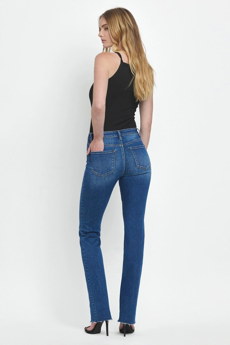 High Rise Slim Bootcut Jeans LV1480