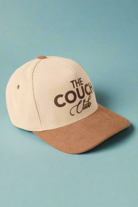 The Couch Club Corduroy Cap -  Beige
