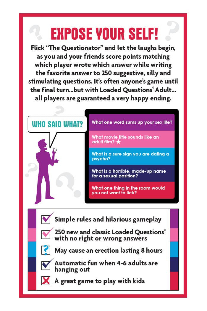 Loaded Questions Adult