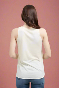 Well Dressed Tank - White