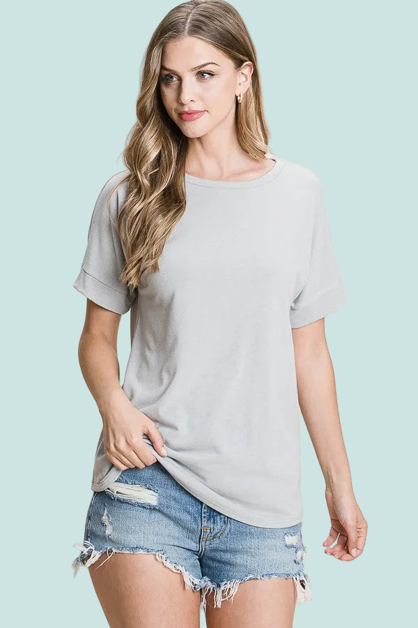 Everyday Essential Relaxed Fit T-Shirt - Grey