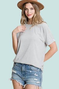 Everyday Essential Relaxed Fit T-Shirt - Grey