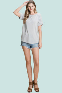 Everyday Essential Relaxed Fit T-Shirt - Grey