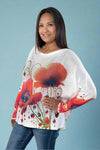 Round Knit Long Sleeve - Red Poppy