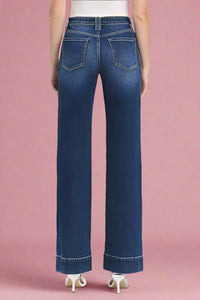 High Rise Trouser Wide Leg Jeans - LV26