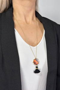 Gleam Necklace Tortoiseshell