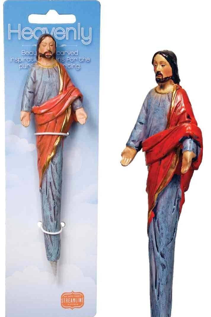 Inspirational Jesus Polyresin Pen