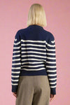 Pullover Navy Striped Sweater