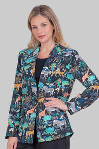 Safari Boyfriend Blazer - Black
