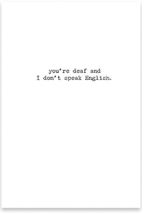 Get Caught Greeting Card
