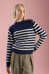 Pullover Navy Striped Sweater