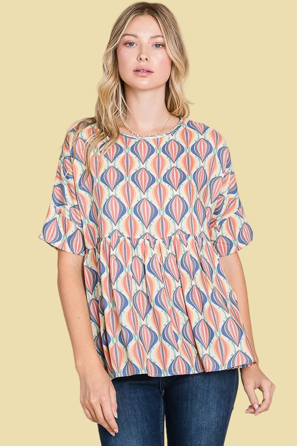 Babydoll Tunic - Multi