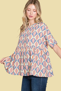 Babydoll Tunic - Multi