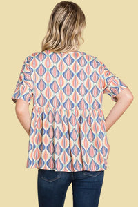 Babydoll Tunic - Multi