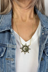 Ethereal Drop Necklace Gold