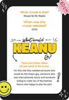 What Would Keanu Do? Flashcards