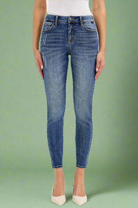 Mid Rise Ankle Skinny C258
