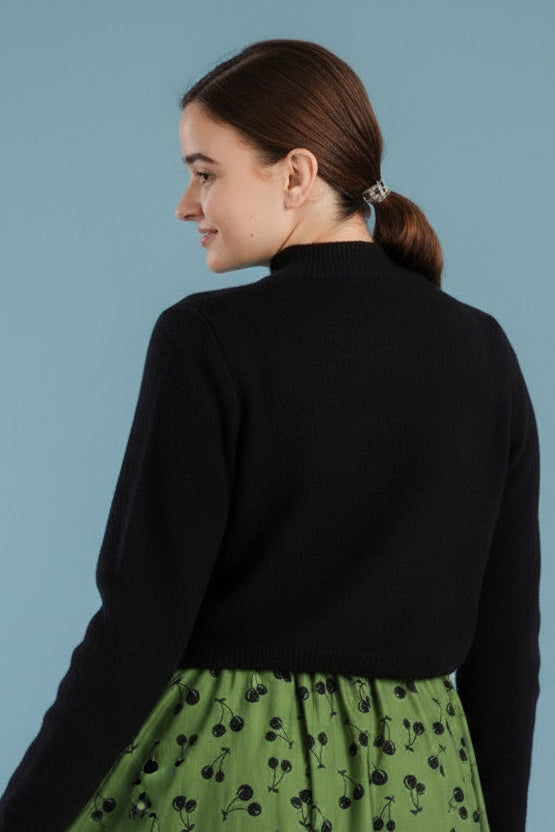 Pocket Cardigan - Black