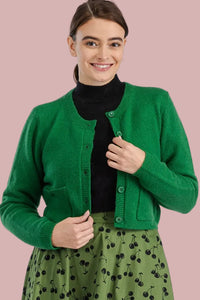 Pocket Cardigan - Green