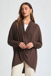 Soft Drape Hacci Wrap - Chocolate