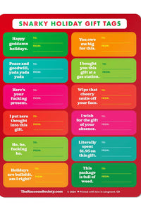 Sticker Sheet - Holiday Gift Tags