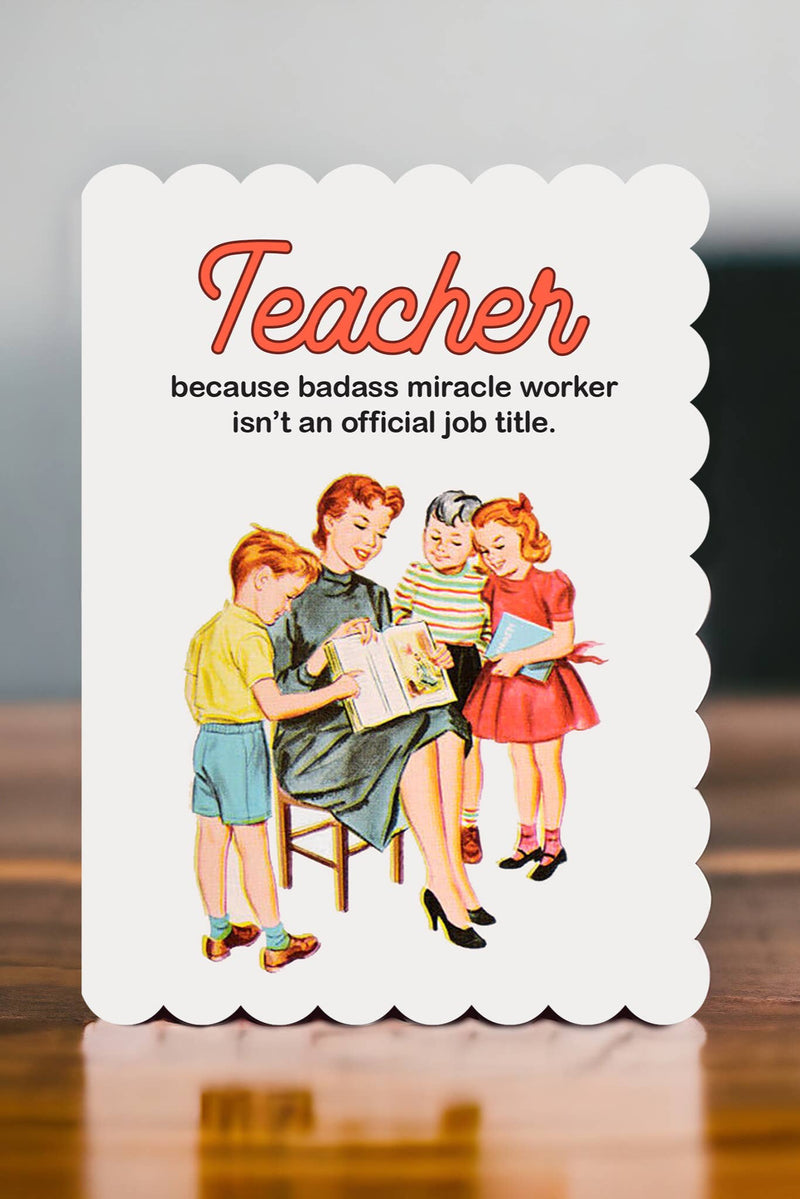 Thank You - Badass Teacher