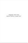Whole Bottle Greeting Card