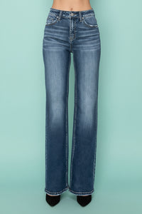 High Rise Straight Jeans R13