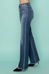 High Rise Straight Jeans R13