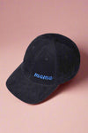 Mama Corduroy Baseball Cap - Navy