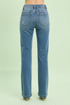 Tummy Control High Rise Straight Jeans R17